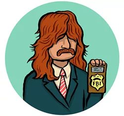 The Winger Award for FOIA Feet Dragging - ILLUSTRATION BY HUGH D'ANDRADE