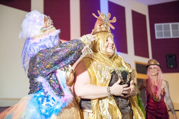 All hail Queen Empoweress Metalana, 2018 Rutabaga Queen. Long may she reign. - PHOTO BY MARK MCKENNA