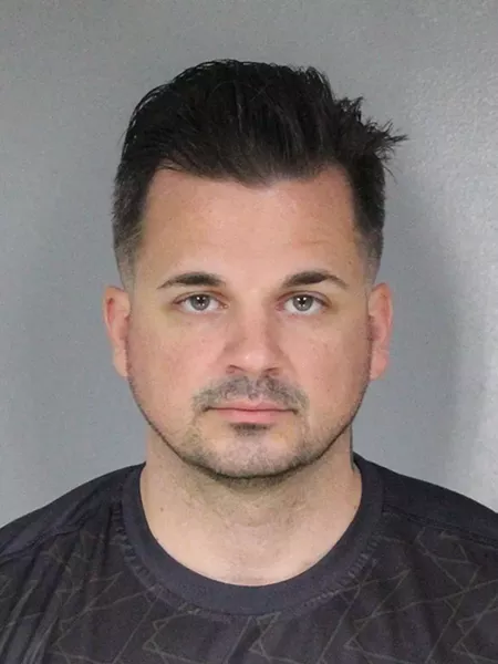 Mug shot of Paul Brooks, one of the three men accused in the heist plot. - SUBMITTED