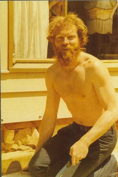 A bearded Talmadge in his Father Bob years. - COURTESY OF BUCK CROSBY