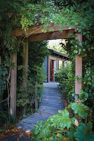 Guest house at Flood Plain Produce. - DREW HYLAND