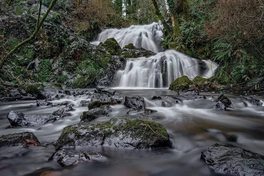 Mill Creek Falls. - DAVID SAFIER