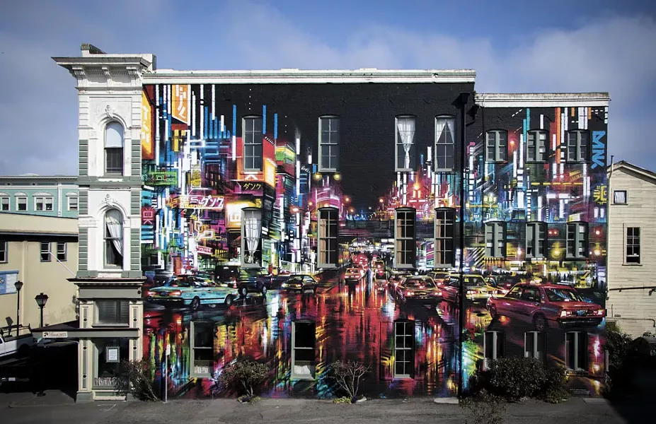 Dan Kitchener’s “Electric City.” - JILLIAN BUTOLPH