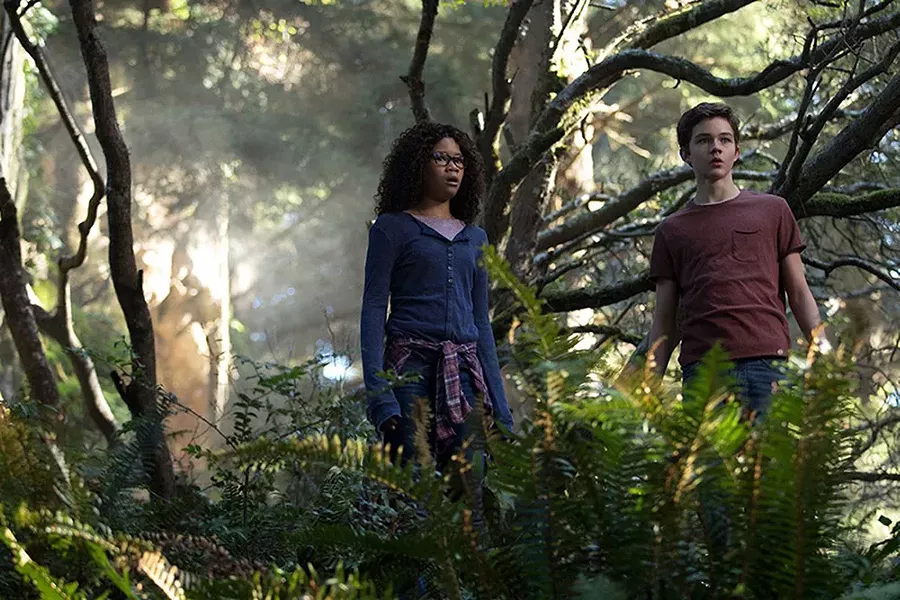 When you run into Oprah in Sequoia Park. - A WRINKLE IN TIME