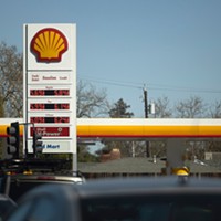 A Shell gas station in Sacramento on March 10, 2022.