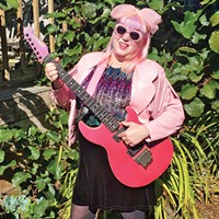The retro-punk sounds of Courtney Jackson fill The Shanty during the Songwriters Circle of Death beginning at 2 p.m. Sunday.