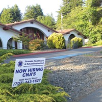 Granada Rehabilitation and Wellness Center, one of the only sites that will remain open.