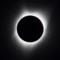 The eclipse at 10:23:10 a.m.