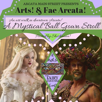 Arts! & Fae Arcata! A Mystical Ball Gown Stroll