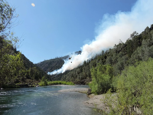 SECOND UPDATE: Growing Fire Near Burnt Ranch, Some Structures