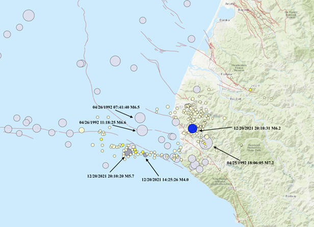 Turns Out the Dec.  20 Earthquake was Actually Two |  News Blog – North Coast Journal