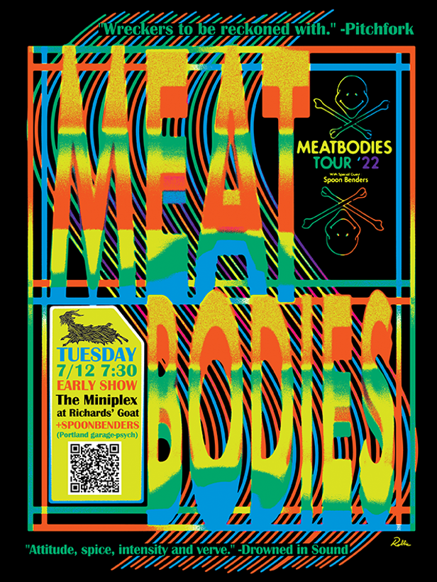 Meatbodies (In the Red Records) w/Spoon Benders - Vimarsana News