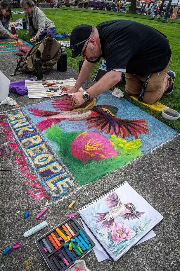 Pastels on the Plaza's Fleeting Beauty Returns - Vimarsana News