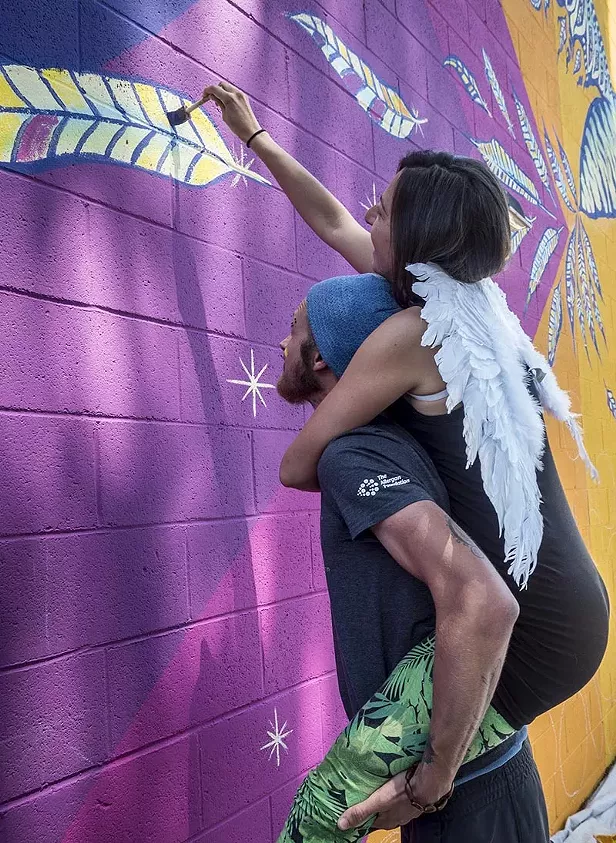 Angels of Hope Community Mural North Coast Journal