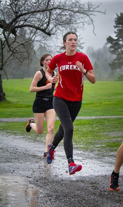 COURTESY OF EUREKA HIGH SCHOOL ATHLETICS - Eureka High School cross country runner Bella Vigil.