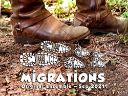 Migrations: Public Community Art Installation - Uploaded by playhousehaley