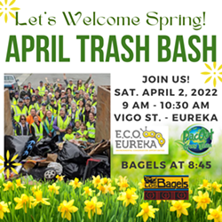 April 2022 Trash Bash - Eureka, CA - Uploaded by ECOEureka2