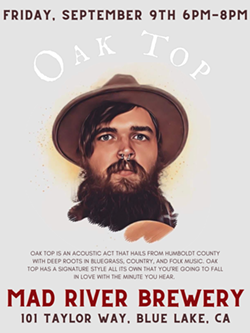 Oak Top at Mad River Brewery, September 9th - Uploaded by jessicaMRB