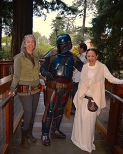 May the Fourth, 2022 event in Collaboration between the Film Commission, - Sequoia Park Zoo Foundation, and City of Eureka. Photo credit:  Mark McKenna