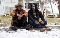 WIND RIVER - Your white boyfriend trying to blend in with the family.