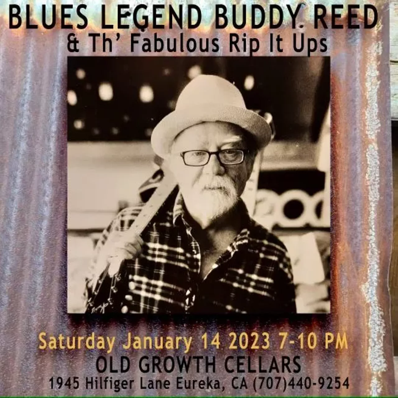 Buddy Reed and th' Fabulous Rip it Ups Old Growth Cellars Live