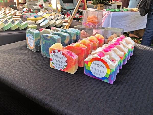 ANNUAL HOLIDAY BOUTIQUE IN THE PARK Goat Milk Soap may again be for sale later this month during Atascadero's 15th annual Holiday Boutique at the Pavilion on the Lake. - PHOTO COURTESY OF THE CITY OF ATASCADERO