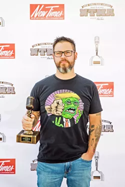 COUNTRY/AMERICANA/FOLK Jon Bartel, whose EP Hell came in second for Best Album, took home best Americana song for "Love Her Lonesome," a lovelorn lament. - PHOTO BY JAYSON MELLOM