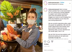 OPEN Some local restaurants, including Mistura and Mama's Meatball, are getting creative and working around the latest stay-at-home order. - SCREENSHOT FROM INSTAGRAM