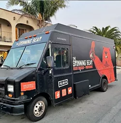 FIND IT From Tuesday through Thursday, you can find The Grinning Bear food truck parking along Grand Avenue in Grover Beach at GBeatZ. - PHOTOS COURTESY OF BRENEN BONETTI