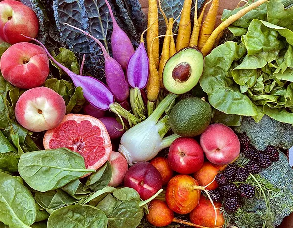 SLO Veg produce box. - FILE PHOTO COURTESY OF SLO VEG