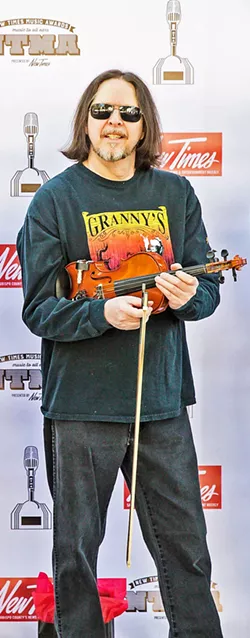 THE LEGEND OF LAST STAGE WEST Local working musician Eric Brittain has three amazing CDs available, and now's the time to support the local music scene, one performer at a time! - FILE PHOTO BY JAYSON MELLOM