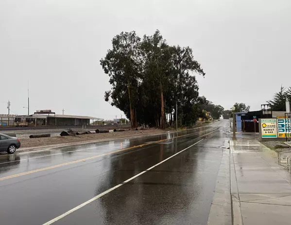 AFTER Due to the Oceano Drainage Improvement Project, Oceano didn't flood where it normally does after receiving about 1.8 inches of rain in less than 24 hours on Jan. 28, 2021. - PHOTO COURTESY OF GENARO DIAZ
