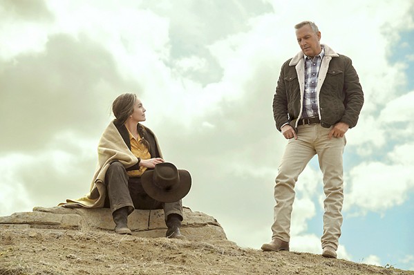 FAMILY FIRST Margaret (Diane Lane) and George Blackledge (Kevin Costner) go in search of their young grandson in the neo-Western Let Him Go, currently available at Redbox. - PHOTO COURTESY OF MAZUR/KAPLAN COMPANY