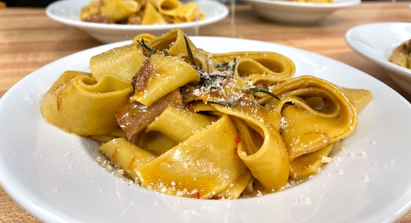 THICC PASTA Antonio Ramos III cooks up handmade pasta dishes for Chef Antonio's Italian Kitchen every week for you to enjoy in the comfort of your home. - PHOTO COURTESY OF CHEF ANTONIO'S ITALIAN KITCHEN