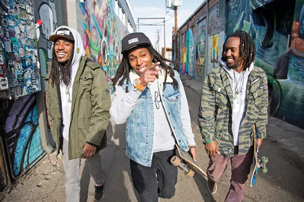 BETTER LATE THAN NEVER Reggae act The Late Ones, anchored in the Samoan culture, play a two band show on March 5 at SLO Brew Rock. - PHOTO COURTESY OF THE LATE ONES