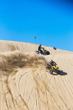 ACCESS FOR ALL? On March 14, the Pismo Beach Chamber of Commerce plans to host a protest of the California Coastal Commission's recommendation to eliminate off-roading at the Oceano Dunes State Vehicular Recreation Area (SVRA) within the next five years. - FILE PHOTO BY JAYSON MELLOM