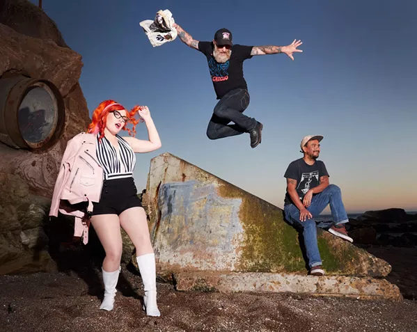 SIGNED Local pop punk act Hayley and The Crushers just signed to Kitten Robot Records and are recording their third full-length record. - PHOTO COURTESY OF THOMAS IGNATIUS