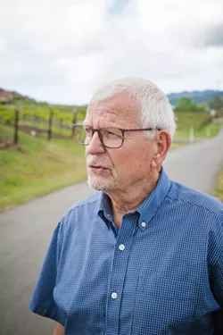 INNOVATOR Winemaker, vineyard manager, and hands-on owner Jean-Pierre Wolff relies on education, technology, and innovation to help Wolff Vineyards stay sustainable and adapt to climate change. - PHOTOS BY JAYSON MELLOM