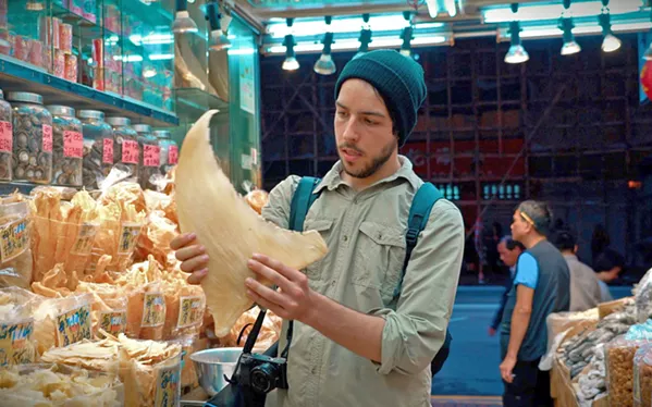 SHARK FIN DUPE Documentarian Ali Tabrizi reveals the ugliness and dishonesty of the worldwide seafood industry, in Seaspiracy, screening on Netflix. - PHOTO COURTESY OF AUM FILMS
