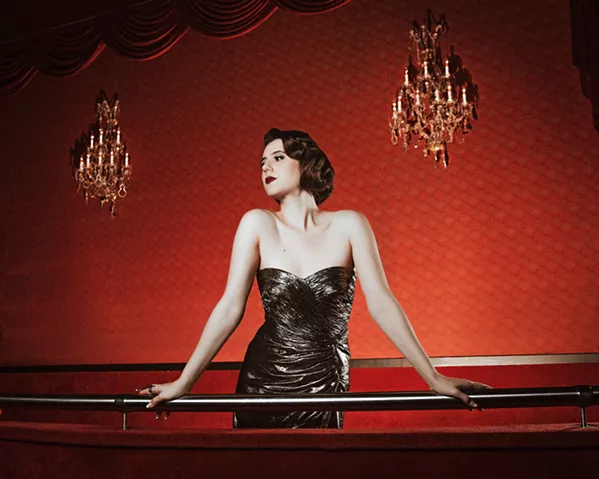 ANGEL PIPES Stellar jazz vocalist Lizzy Shapiro of Lizzy and the Triggermen will offer a livestream concert with a smaller band dubbed The Little Lizzy Combo through the auspices of the Basin Street Regulars on May 23. - PHOTO COURTESY OF LIZZY SHAPIRO
