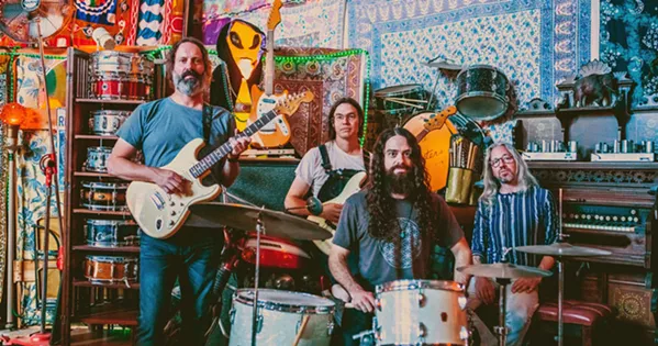 THEY'RE BACK After their sold-out show last month, LA supergroup Circles Around the Sun plays Castoro Cellars as part of a Good Medicine Presents concert on June 5. - PHOTO COURTESY OF CIRCLES AROUND THE SUN