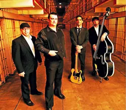 HELLO, I'M (ALMOST) JOHNNY CASH Premiere Johnny Cash tribute act Cash'd Out plays a Numbskull and Good Medicine Presents show at BarrelHouse Brewing on July 1. - PHOTO COURTESY OF CASH'D OUT