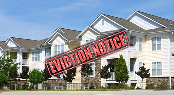 TRYING TO AVOID EVICTIONS A state program aimed at assisting households behind on their rent amid COVID-19 has not kept up with demand. - FILE PHOTO
