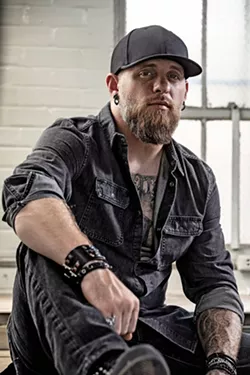 COUNTRY KING Multi-platinum country star Brantley Gilbert headlines Vina Robles Amphitheatre on Aug. 7. - PHOTO COURTESY OF JEFF NELSON