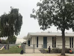 LUNCH GONE SLOCAL Hawthorne Elementary is one of the 15 schools in SLO that enjoys free breakfast and lunch made with local ingredients. - PHOTO BY BULBUL RAJAGOPAL