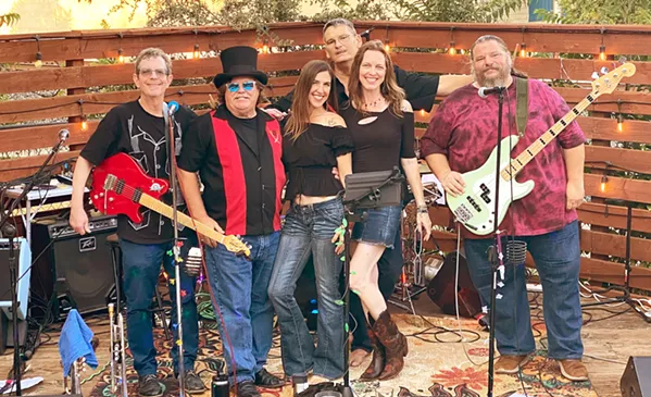 DEUX VOX Local sextet Soleffect plays the Pourhouse on Sept. 17, bring an evening of powerhouse rock and funk. - PHOTO COURTESY OF SOLEFFECT