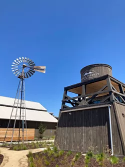 HISTORIC MEETS HAUTE SLO Public Market at 3845 S. Higuera St. blends renovated historic structures with new buildings. Night Shift will join restaurants, retail shops, a brewery, and market hall, with projected openings slated to begin in late October. - PHOTO COURTESY OF SLO PUBLIC MARKET