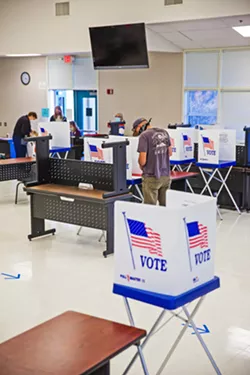 LAW OF THE LAND A new state law will require counties to send mail-in ballots to every registered voter. - FILE PHOTO BY JAYSON MELLOM