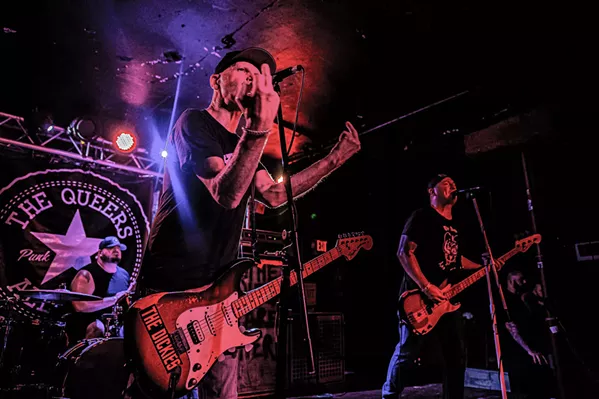 PUNKTASTIC The Queers bring their irreverent Ramonesesque sounds to The Siren on Oct. 14. - PHOTO COURTESY OF THE QUEERS