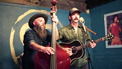 MORRO BAY BROTHERS IN ARMS Eric Patterson (left) and Dylan Nicholson (right) are The Turkey Buzzards, a rustic folk duo opening for The Coffis Brothers on Dec. 30, at The Siren. - PHOTO COURTESY OF THE TURKEY BUZZARDS